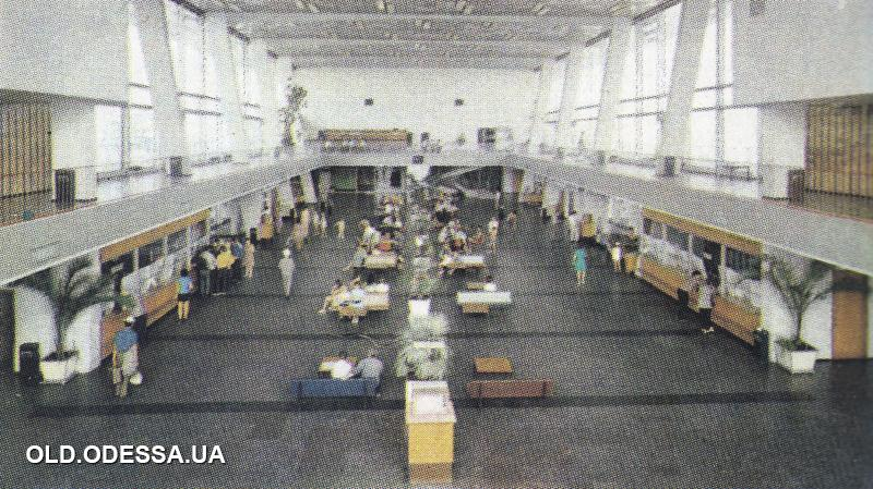 Одеський Морвокзал на початку 1970-х - як виглядав