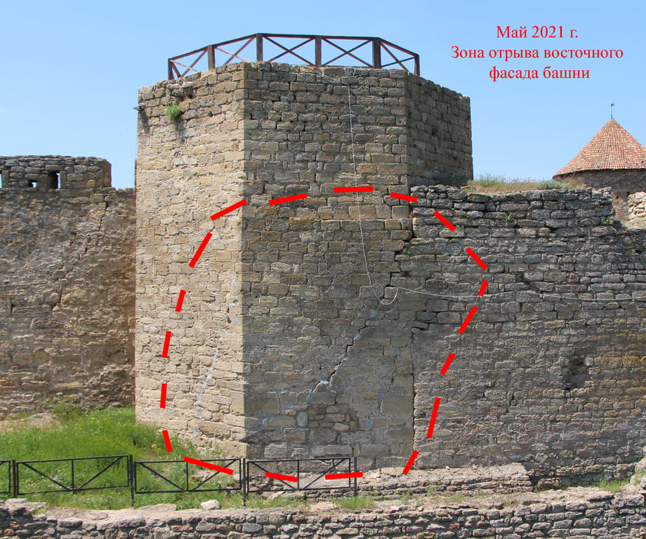 Аккерманська фортеця, вежа