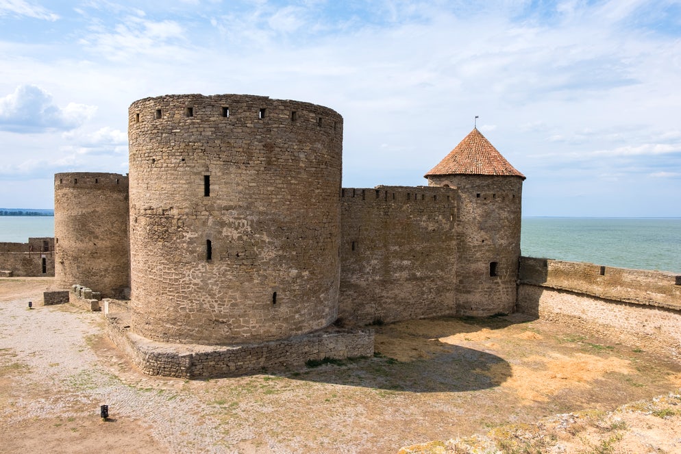 Акерманська фортеця, руйнування веж, Білгород-Дністровський