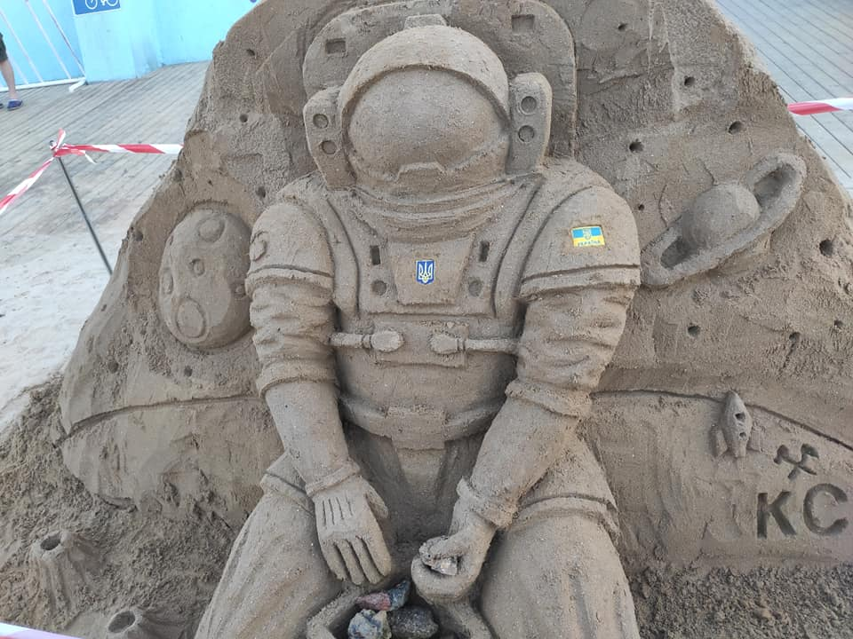 В Одесі на пляжі Дельфін відбувся фестиваль піщаних скульптур - фото