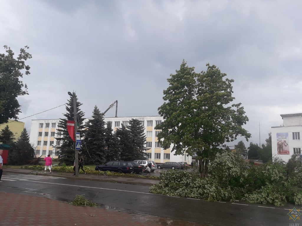 Ураган у Білорусі