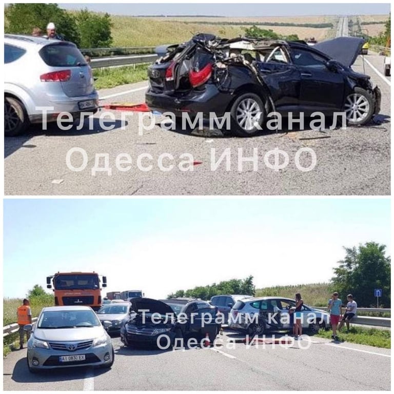 Утворився багатокілометровий затор: на трасі Одеса - Київ сталася мото