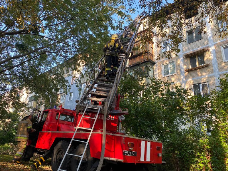 пожежа в Києві