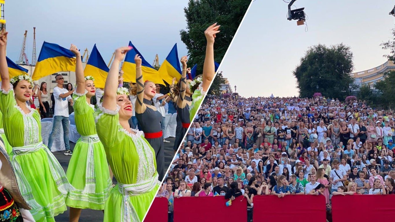 Як в Одесі відсвяткували 30-річчя Незалежності