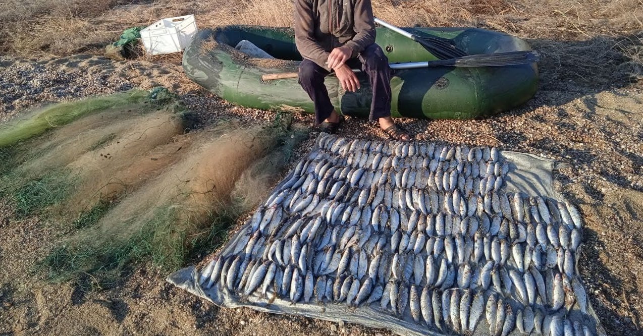 В Одеській області затримали рибалку браконьєра