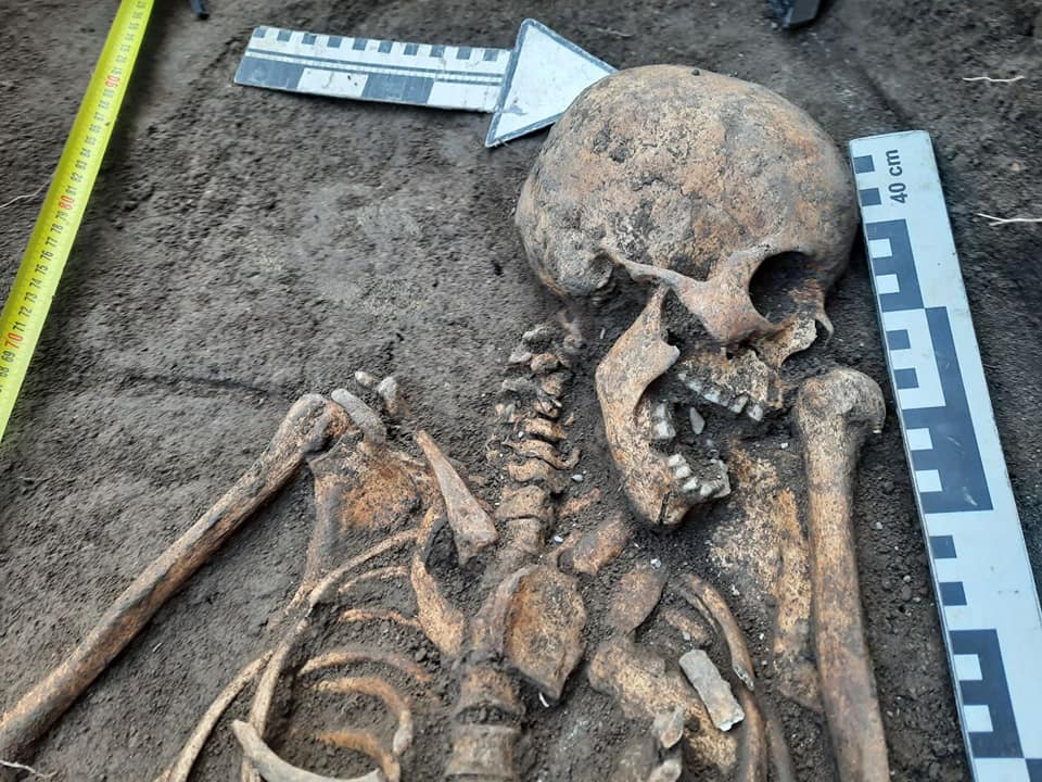 Древнерусское захоронение в Каменце-Подольском