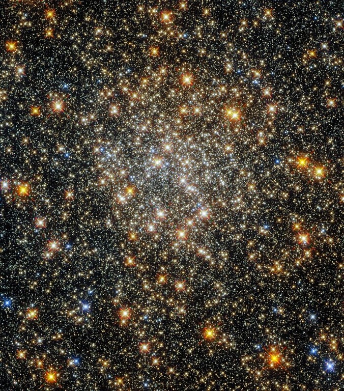 Кулясте зоряне скупчення в сузір’ї Змієносець