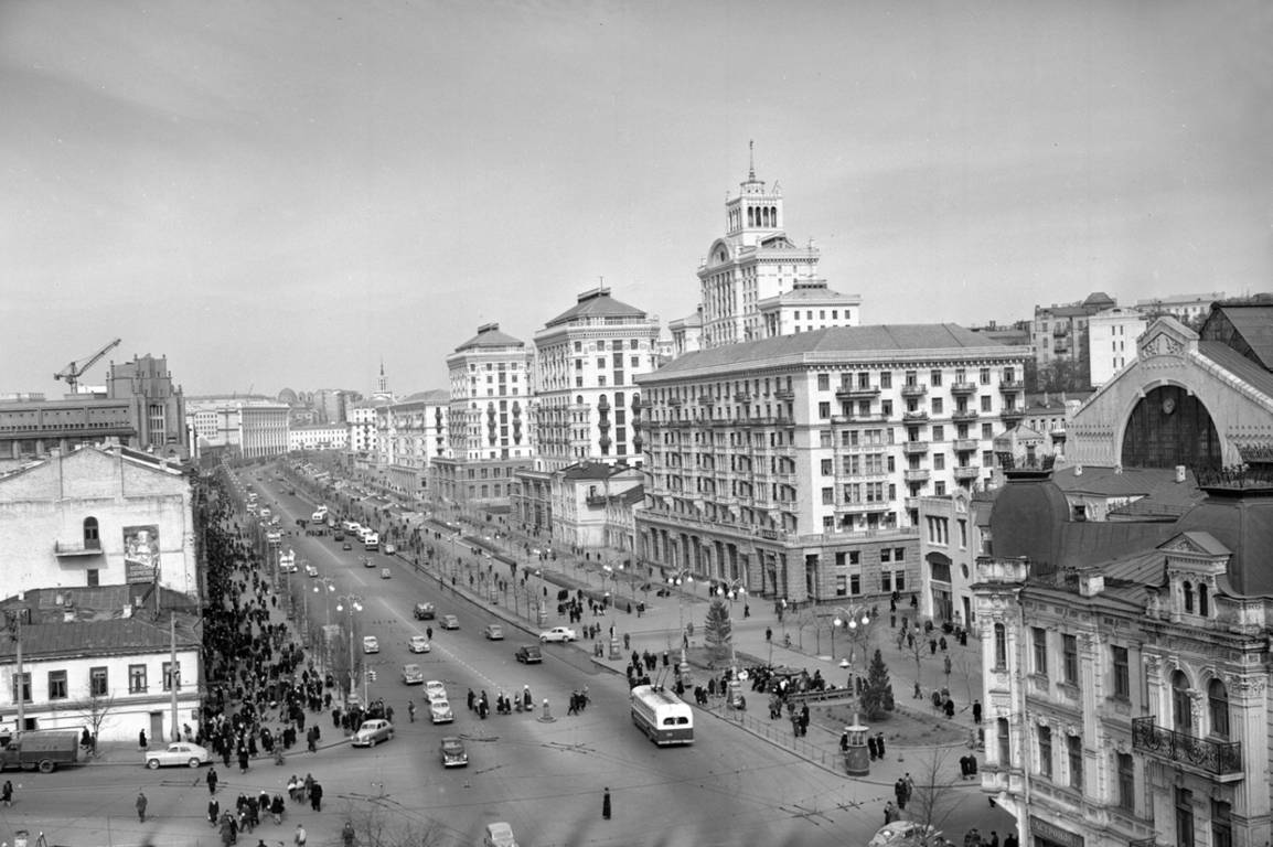 Крещатик в 1955 году