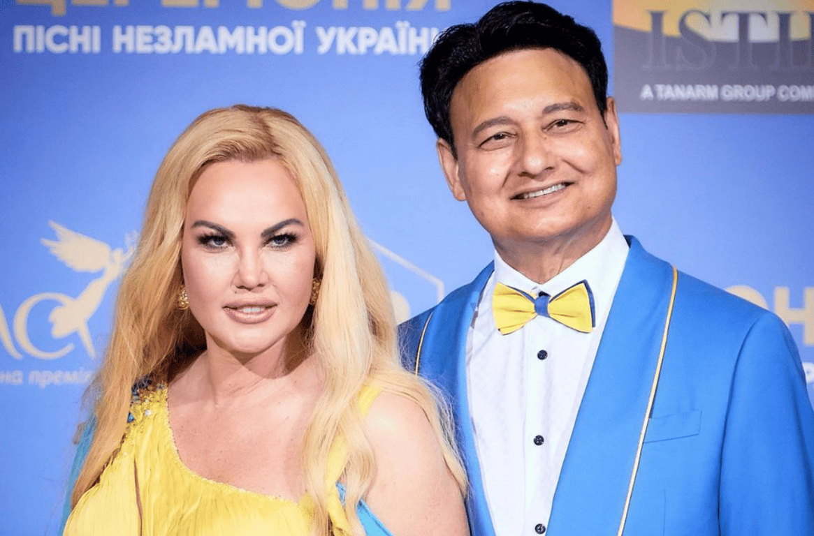 Камалия с мужем Мохаммадом Захуром