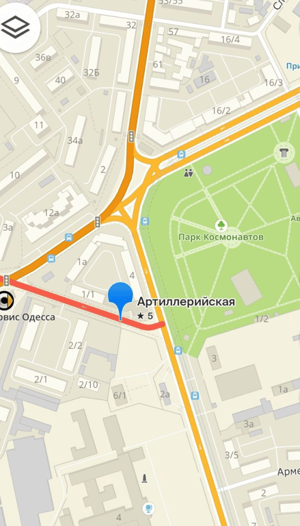 В Одесі перекриють рух по Артилерійській до 11 жовтня