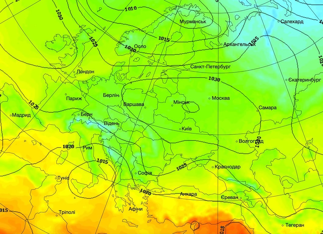 Прогноз погоди на 10 жовтня від Gismeteo