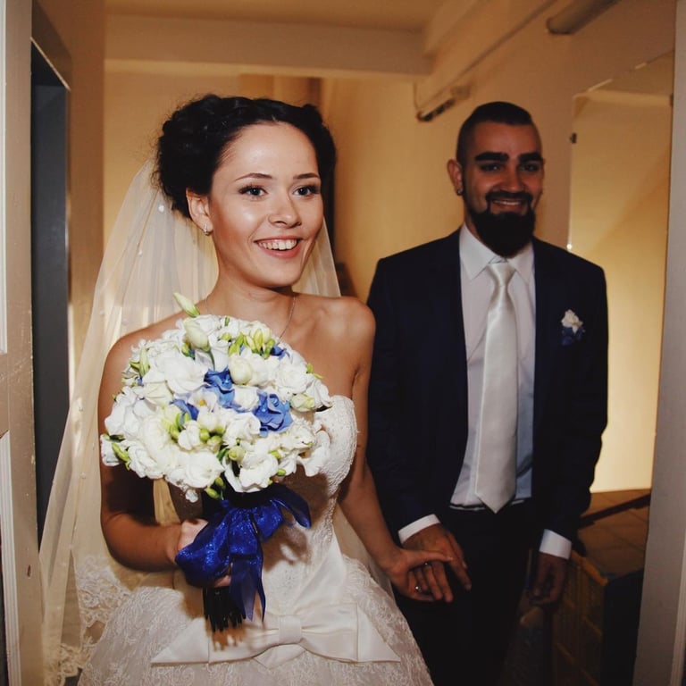 Юлия Санина и Вал Бебко свадьба
