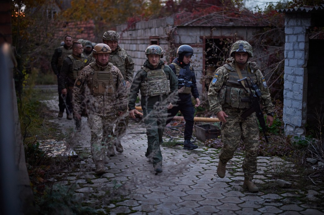 Володимир Зеленський відвідав передові позиції військових на Донбасі