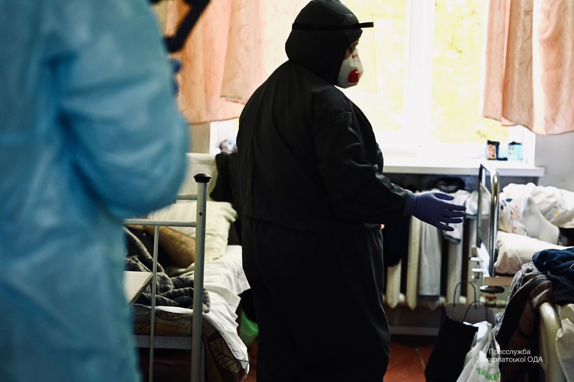 Пацієнти на ШВЛ в Закарпатской области