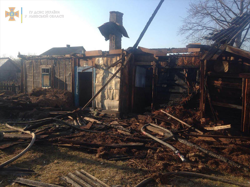 Пожежа у Львівській області