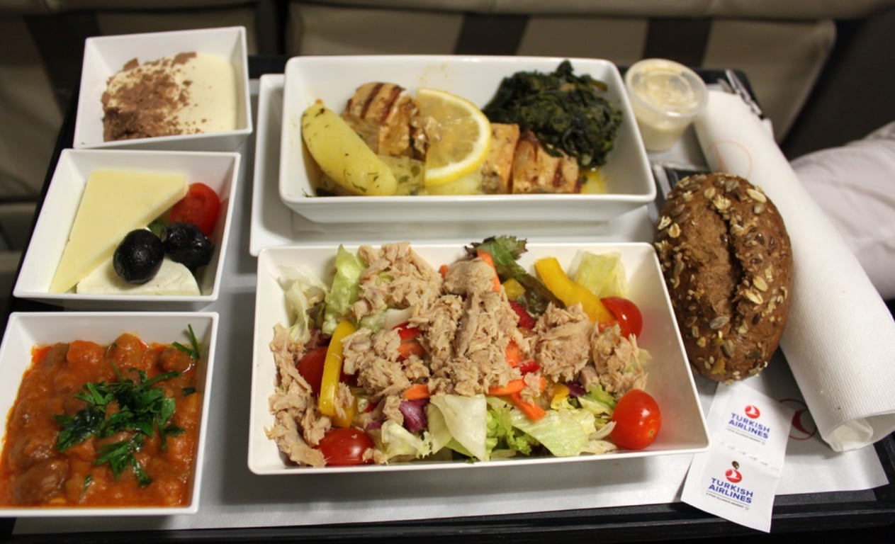питание в самолетах