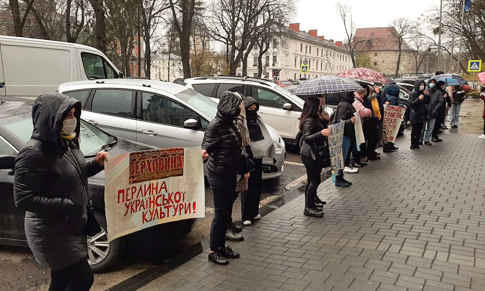 Пікет артистів у Львові