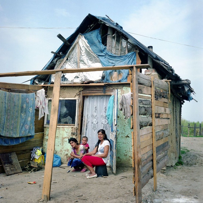 Роми в Україні, ромський табір, работоргівля в Україні