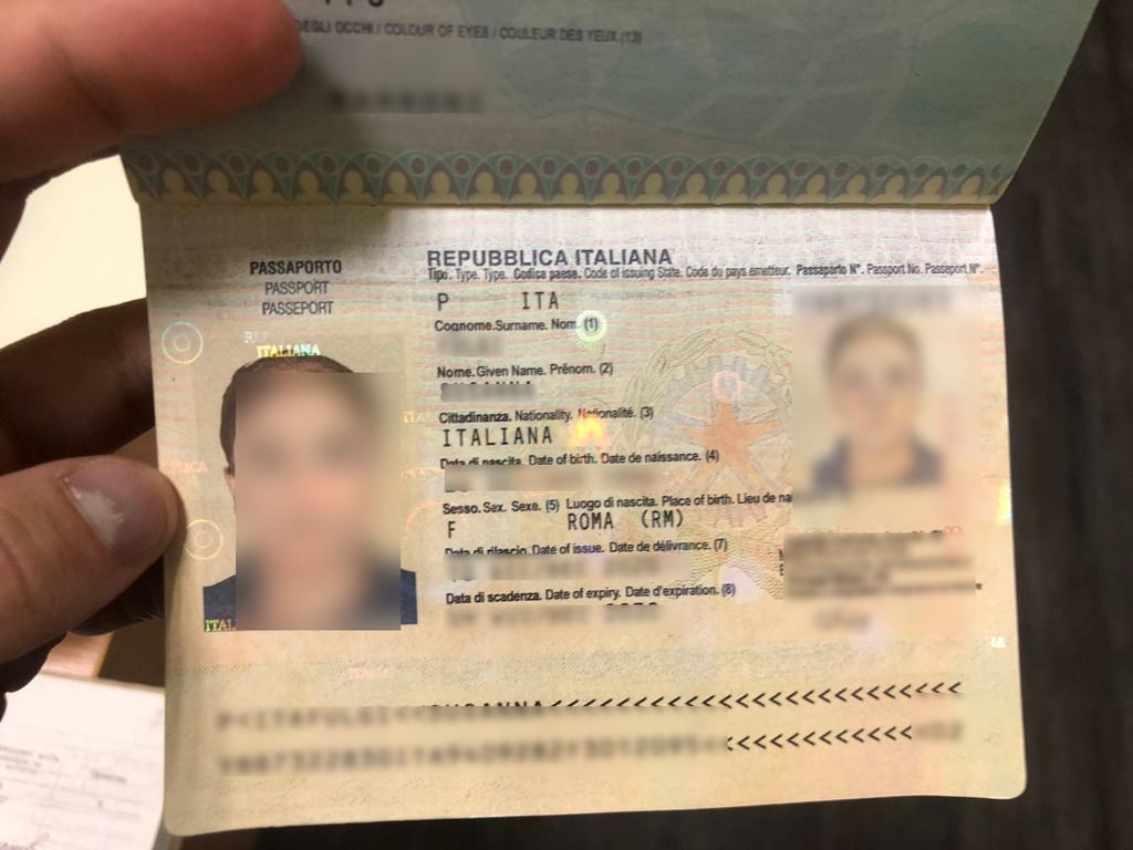 Підробний паспорт громадянина Туреччини