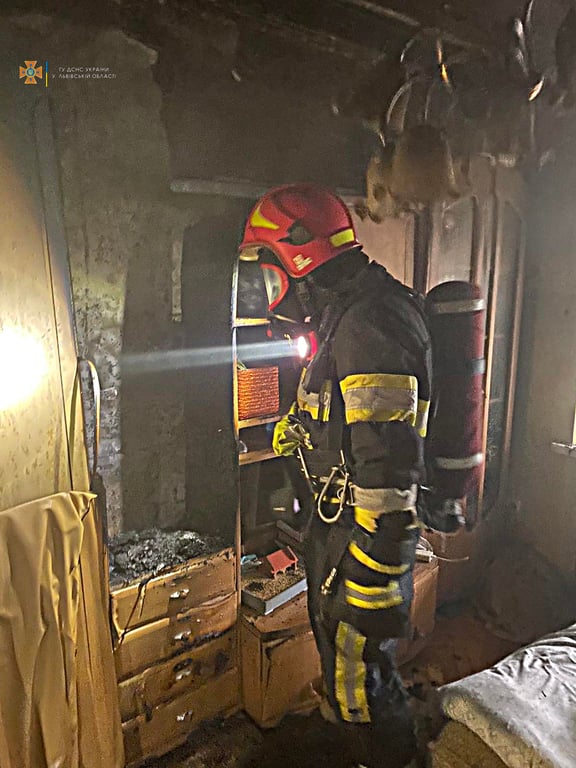 Пожежа у Львові