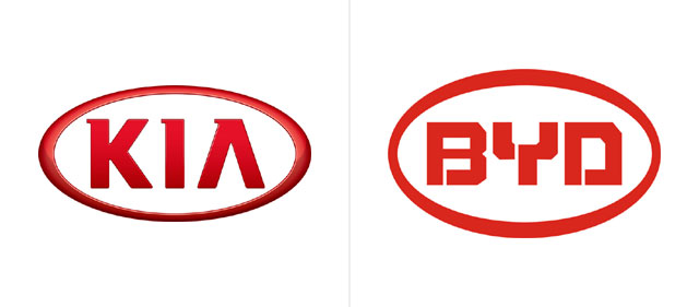 Близнюки BMW чи KIA: 10 автомобільних логотипів, які схожі один з одни
