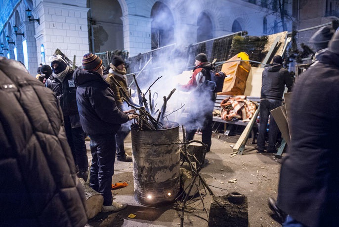 День Гідності та Свободи, учасники Євромайдану, події на Майдані