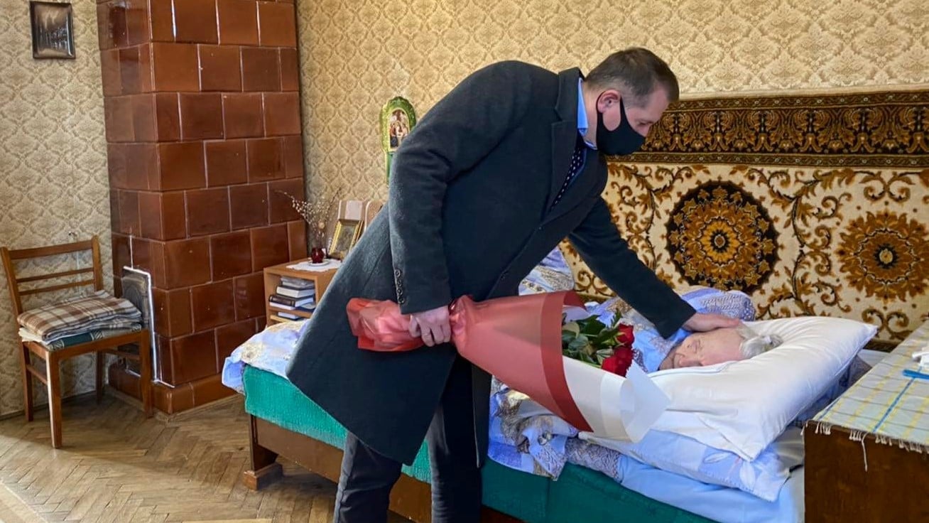 Привітання ювілярки