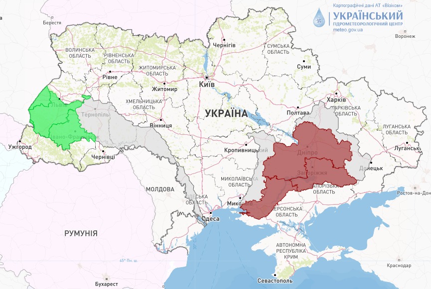 погода в Украине