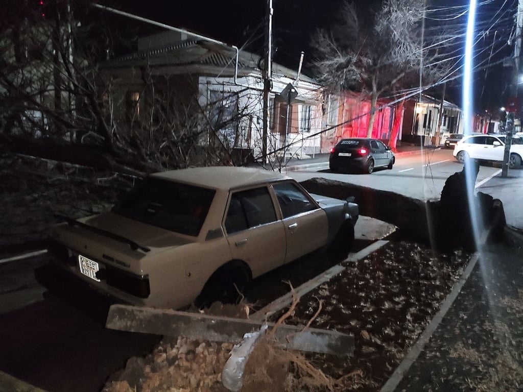 На Крым обрушился сильный ураган