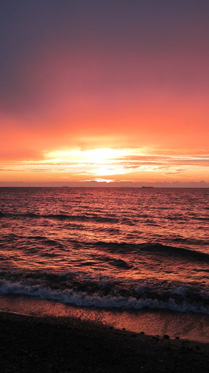 Світанок, Одеса, море