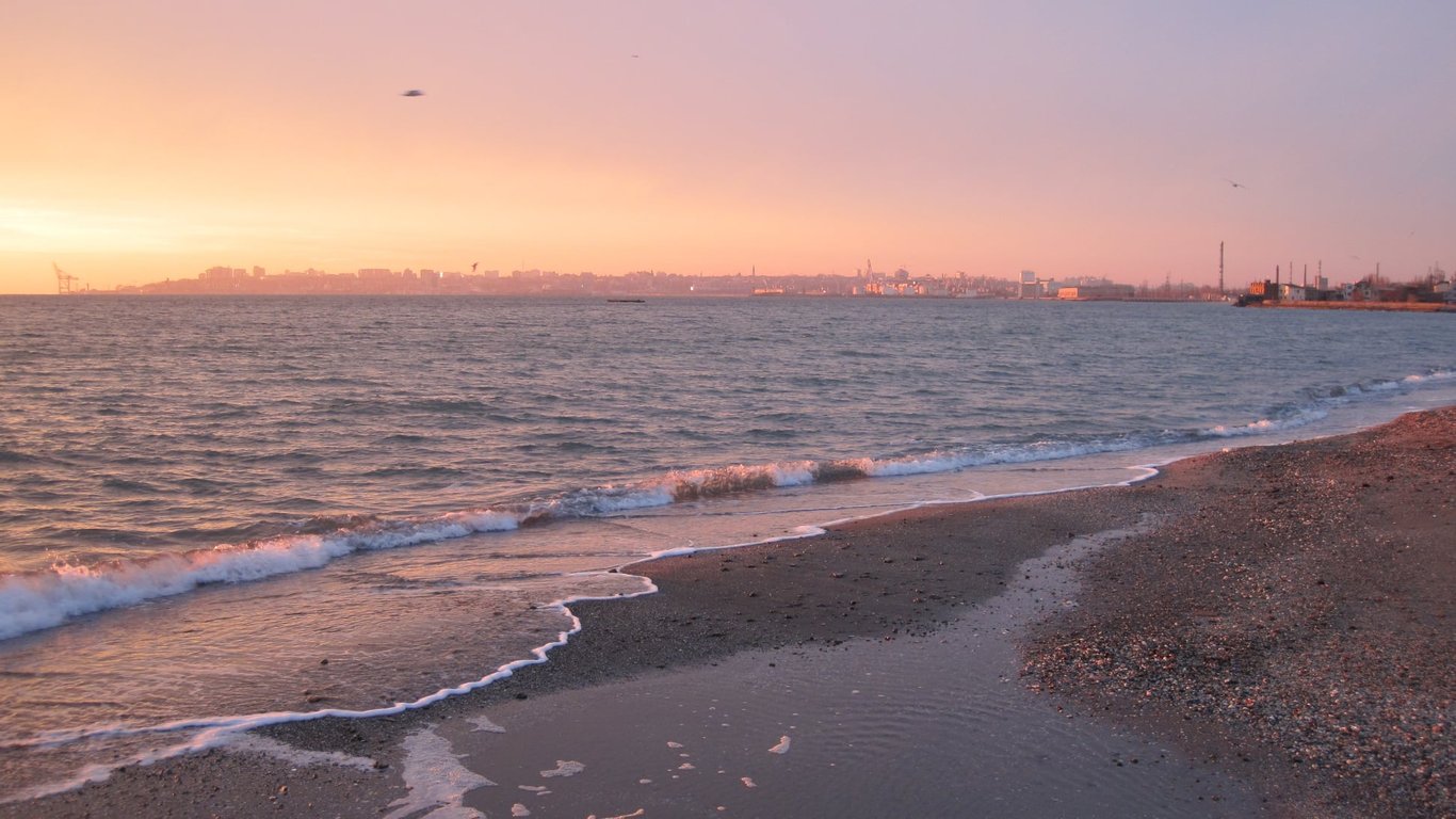 Світанок, Одеса, море