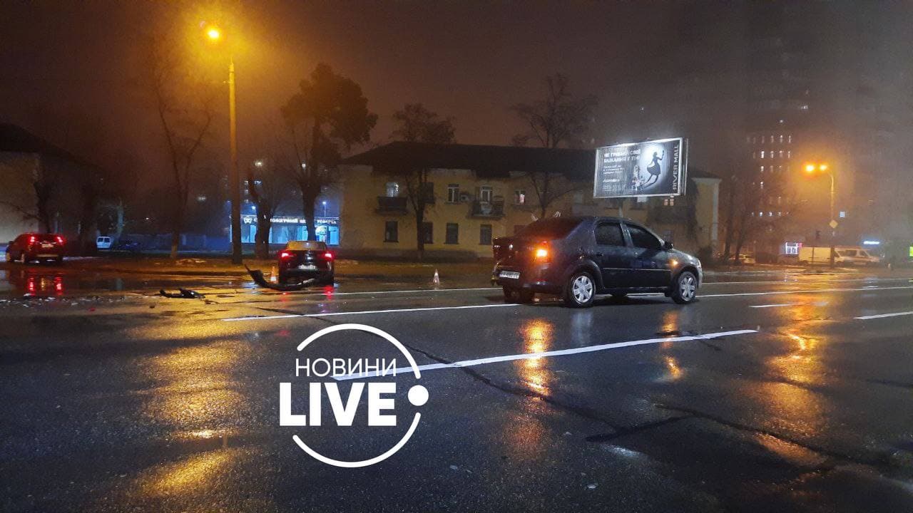 Аварія на Харківському шосе