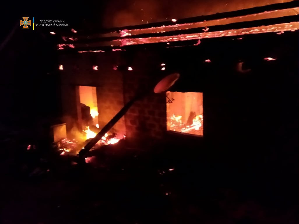 Пожежа на Львівщині