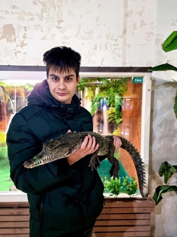 Виставка крокодилів, крокодиляча ферма, крокодили в Одесі.