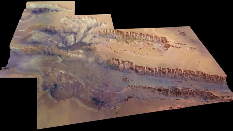На Марсе обнаружили лед