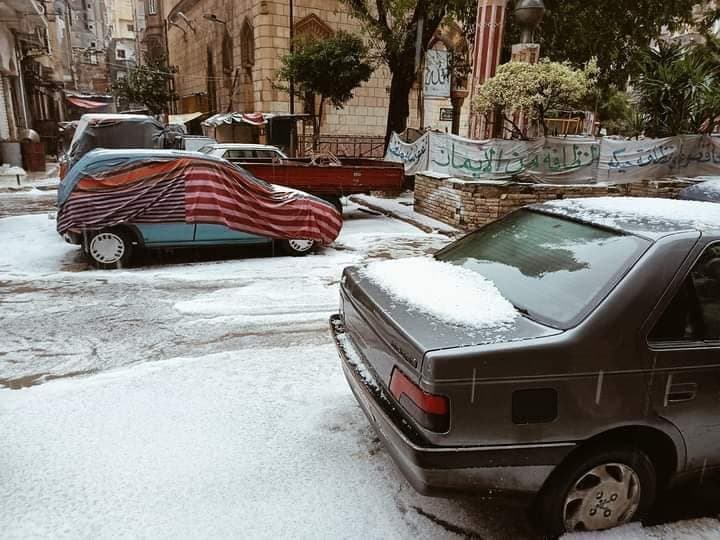 Сніг в Єгипті