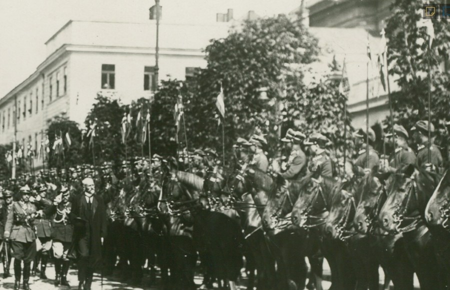 визит Воцеховского во Львов, 1924