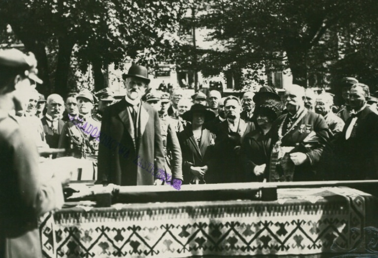 визит Воцеховского во Львов, 1924