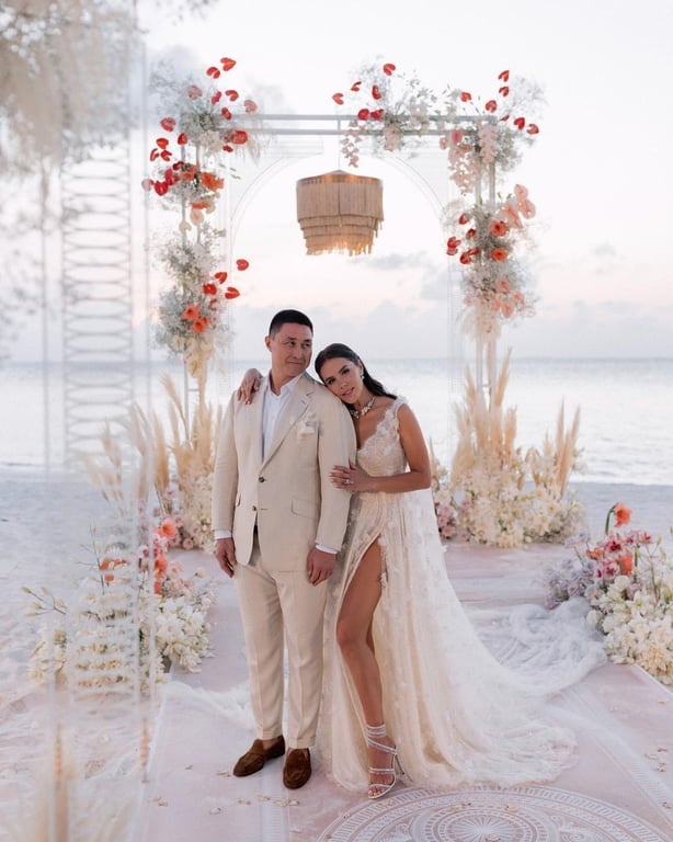 Иванна Онуфрийчук с мужем-миллионером