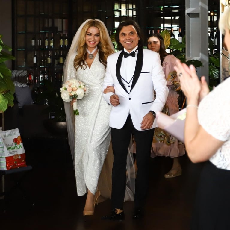 Ольга Сумская и Виталий Борисюк свадьба