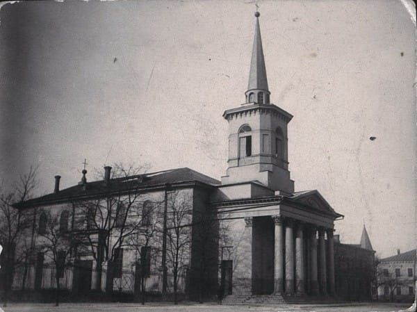 Как выглядела Кирха в Одессе до пожара — фото 1820-х годов