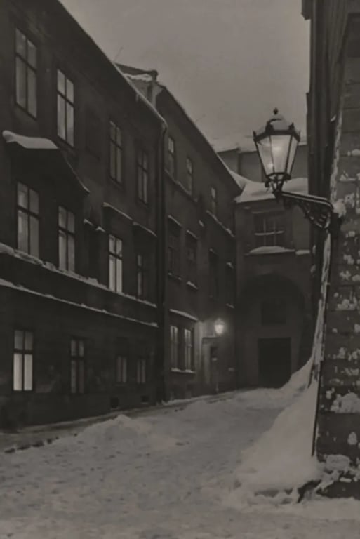 Вулиця Вірменська у Львові, зима 1941 року