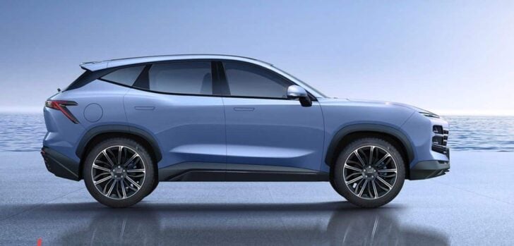 Автомобиль Jetour Dasheng i-DM в Китае