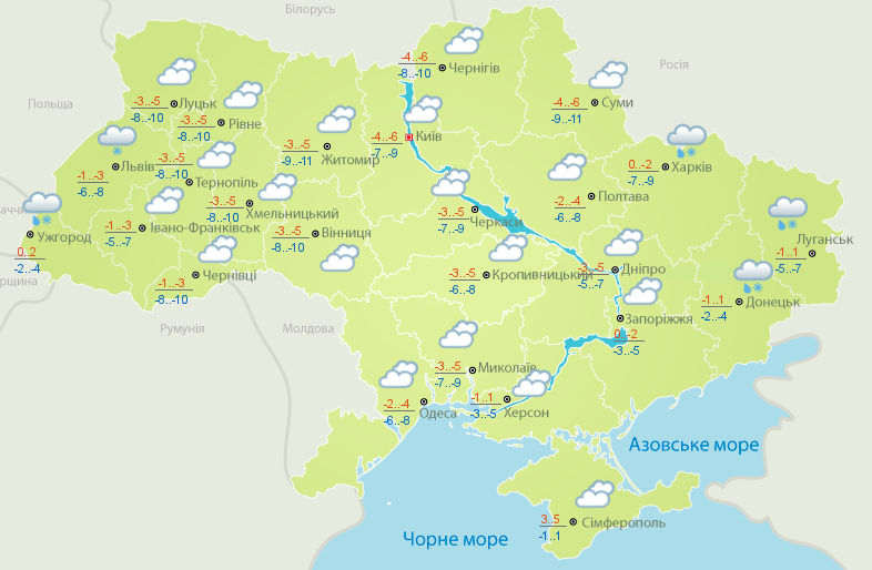 погода Україна