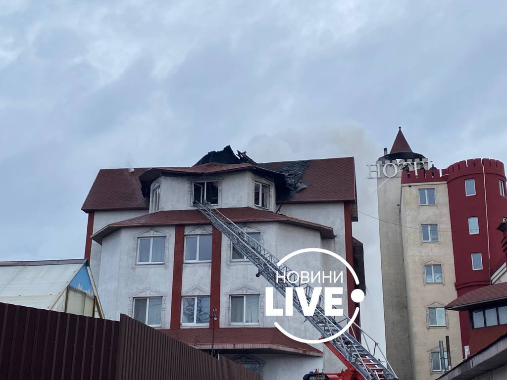Пожежа у Вишгороді 3 січня