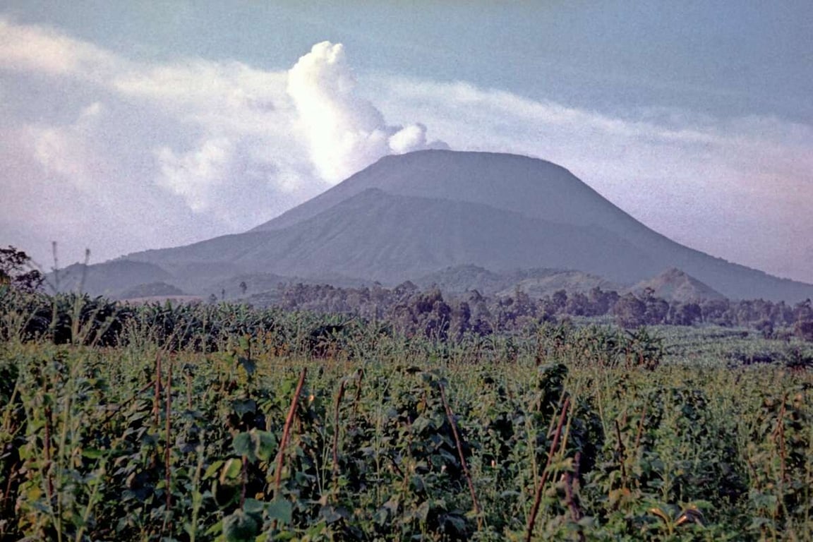 Вулкан в Африці