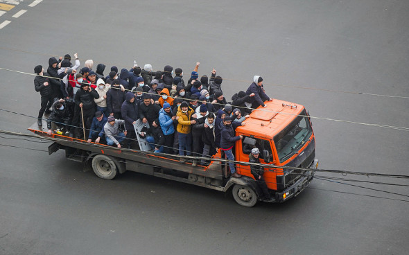 Протесты в Казахстане