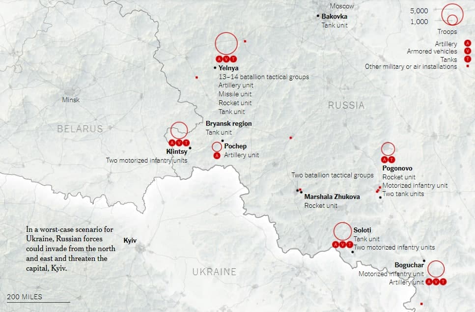 Війська РФ біля України