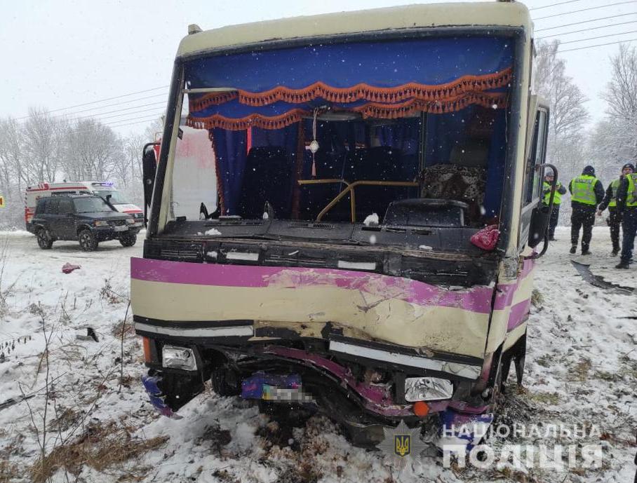 ДТП с маршруткой во Львовской области