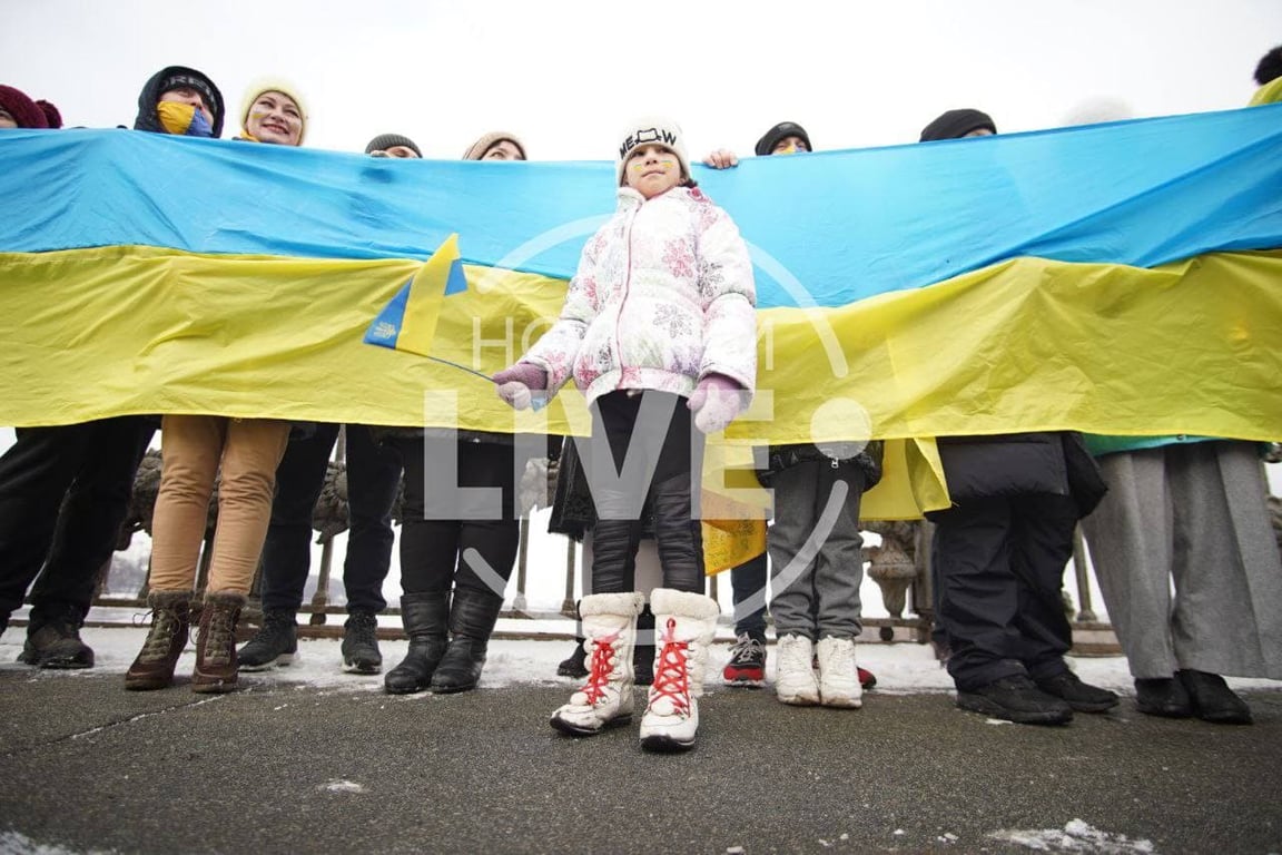 День Соборності України, ланцюг єднання